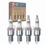 4 Pc Champion Exhaust Side Copper Plus Spark Plugs For 1982-1983 Nissan Pq. Fixed Price $17.50.