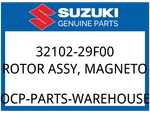 Suzuki Oem Part 32102-29F00 Rotor Assy, Magneto. Fixed Price $547.80.