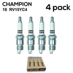 (4 Pack) Champion 18 RV15YC4 Copper Plus Spark Plugs For 14F42 14F52 14RF42. Fixed Price $14.49.